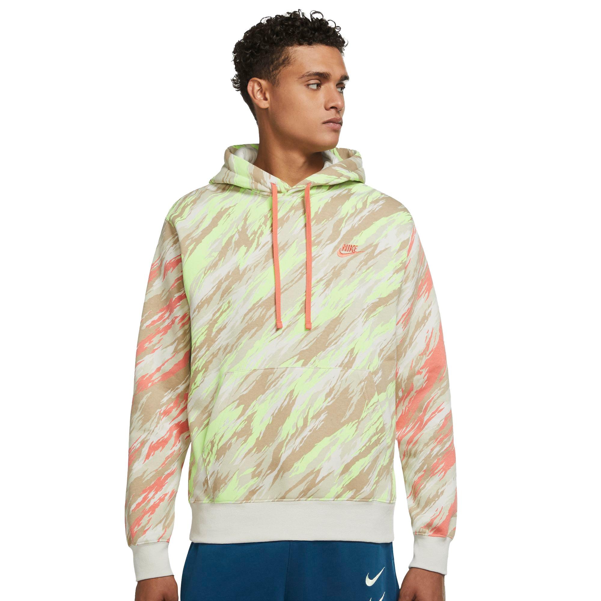 Nike club hoodie online bone